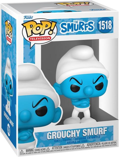 Smurfs: Grouchy Smurf Pop Figure