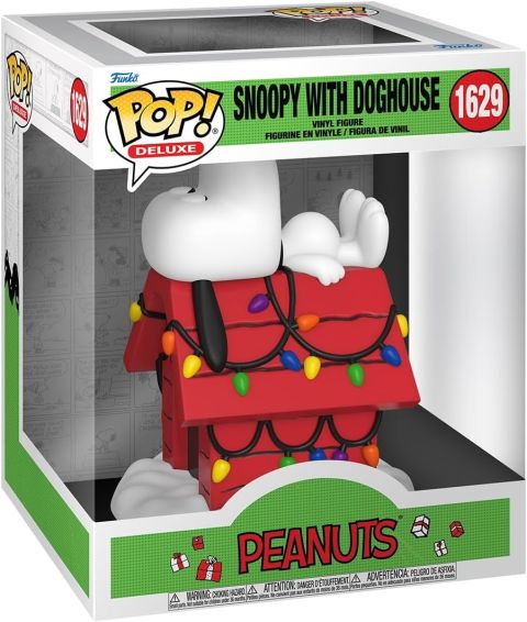 Peanuts: Charlie Brown Christmas - Snoopy with Doghouse Deluxe Pop Figure