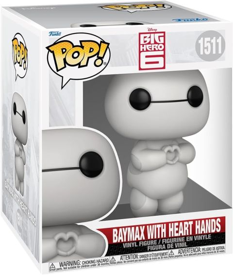 Disney: Big Hero 6 - Nurse Baymax (Heart Hands) 6'' Super Pop Figure