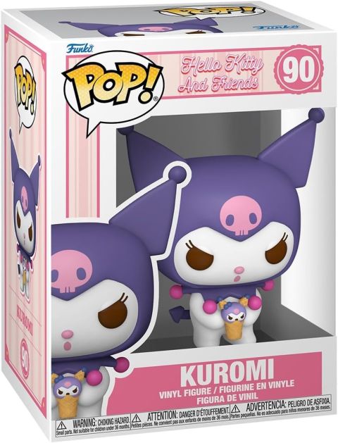 Sanrio: Hello Kitty and Friends - Kuromi w/ Ice Cream Cone Pop Figure
