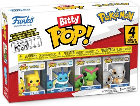 Pokemon: Pikachu Bitty Pop Figures (4-Pack)