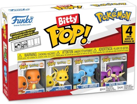 Pokemon: Charmander Bitty Pop Figures (4-Pack)