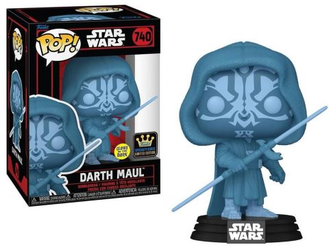 Star Wars: Dark Side - Darth Maul (Hologram) GITD Pop Figure (Specialty Series)