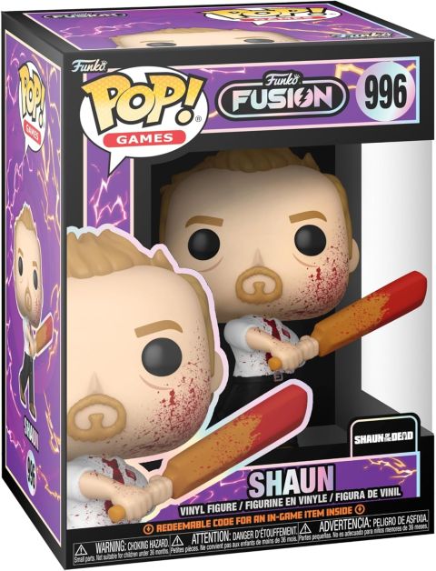 Funko Fusion: Shaun with Bat Pop Figure