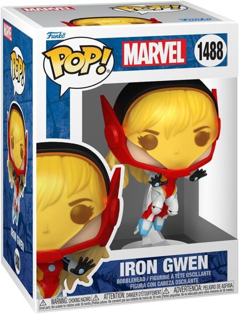 SpiderGwen Gwenverse: Iron Gwen Pop Figure