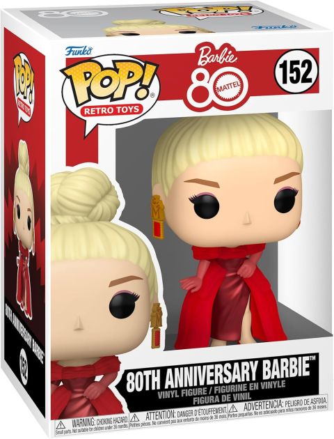 Barbie: Mattel 80th Anniversary - Barbie Pop Figure