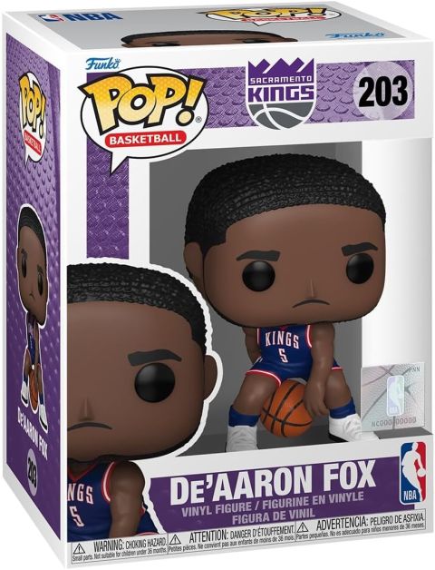 NBA Stars: Kings - D'Aaron Fox Curry (CE '24) Pop Figure