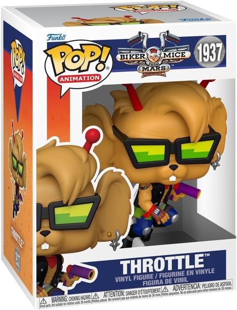 Biker Mice from Mars: Throttle Pop Figure