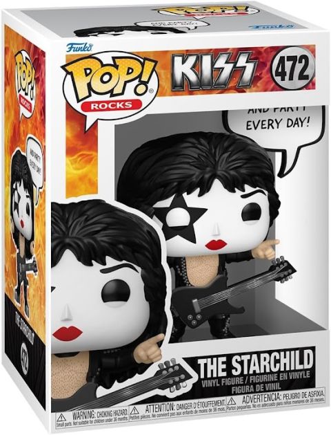 Pop Rocks: Kiss - Star Child (And Party Everyday) Pop Figure