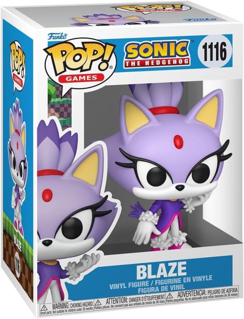 Sonic the Hedgehog: Blaze the Cat Pop Figure