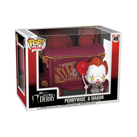 IT: Welcome to Derry - Pennywise & Wagon Pop Town Figure
