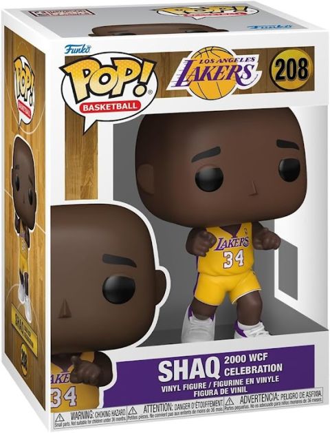 NBA Stars: Lakers - Shaquille O'Neal ('00 WCF Celebration) Pop Figure
