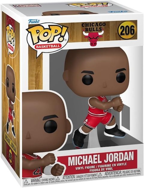 NBA Stars: Chicago Bulls - Michael Jordan '89 (The Shot) Pop Figure