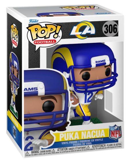 NFL Stars: Chargers - Puka Nacua Pop Figure