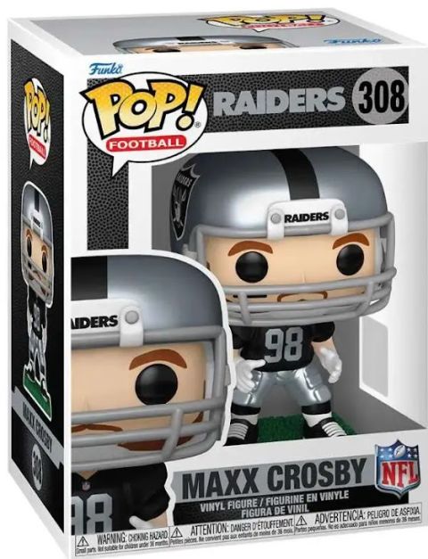 NFL Stars: Raiders - Maxx Crosby Pop Figure