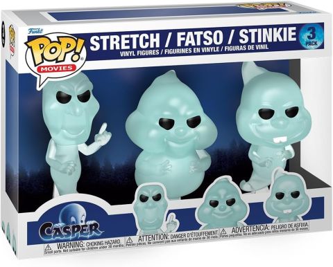 Casper: Ghostly Trio (Fatso, Stretch and Stinkie) Pop Figure (3-Pack)