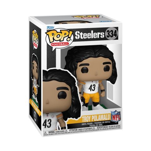 NFL Legends: Steelers - Troy Polamalu Pop Figure