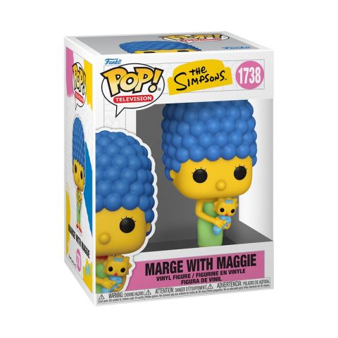 Simpsons: Marge with Maggie Pop Figure