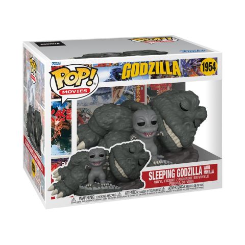 Godzilla: Sleeping Sleeping Godzilla w/ Minilla Super Pop Figure