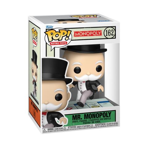Monopoly: Mr Monopoly (Pass Go) Pop Figure