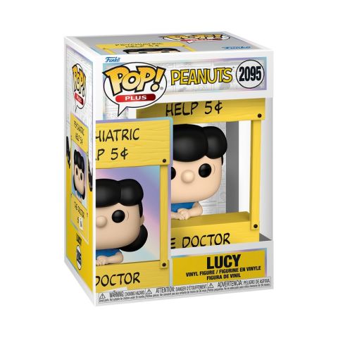 Peanuts: Lucy Psychiatric Booth Pop Plus Figure