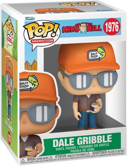 King of the Hill: Dale Gribble Pop Figure