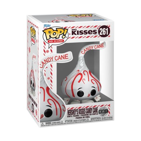 Ad Icons: Hershey's - Candy Cane Kisses (Metallic) Pop Figure