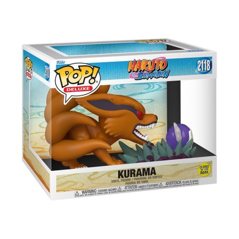 Naruto Shippuden: Kurama Kyubi (GITD) Pop Deluxe Figure