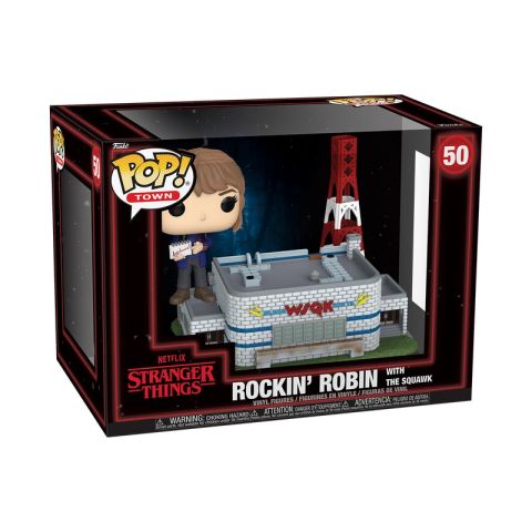 Stranger Things: Rockin' Robin with The Squawk Pop Town Figure