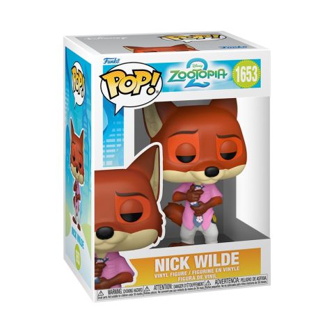 Disney: Zootopia 2 - Nick Wilde in Pink Shirt Pop Figure