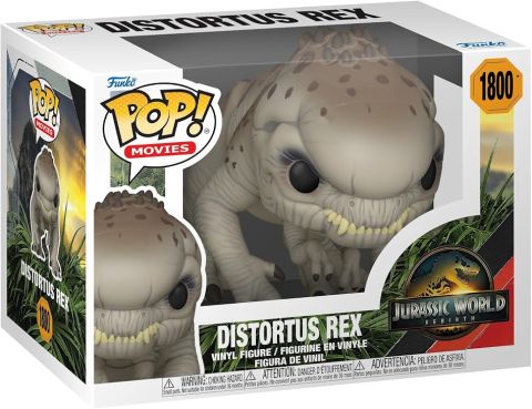 Jurassic World Rebirth: Distortus Rex Pop Figure