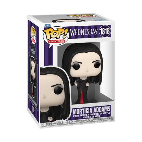 Addams Family: Netflix's Wednesday - Morticia Addams w/ Book of Shadows Pop Figure