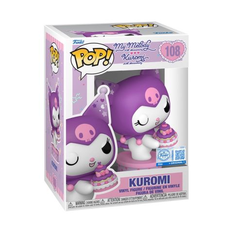 Sanrio: Hello Kitty 20th - Kuromi w/Cake Pop Figure