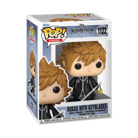 Kingdom Hearts: Roxas w/ Keyblades Pop Figure