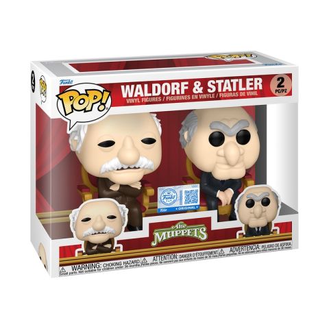 Muppets: Waldorf and Statler Pop Figure (2-Pack) (Special Edition)