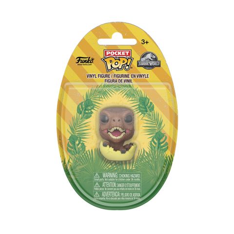 Jurassic World: Velociraptor Hatchling Egg Pocket Pop Figure