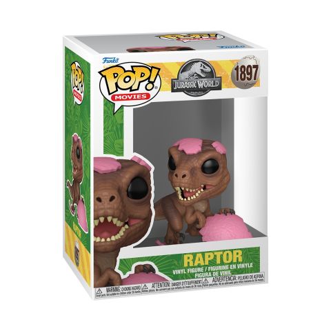Jurassic World: Raptor Pink Egg Pop Figure