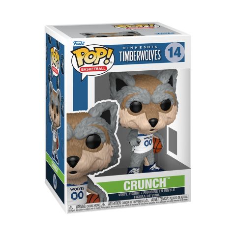 NBA Mascots: Timberwolves - Crunch The Wolf Pop Figure