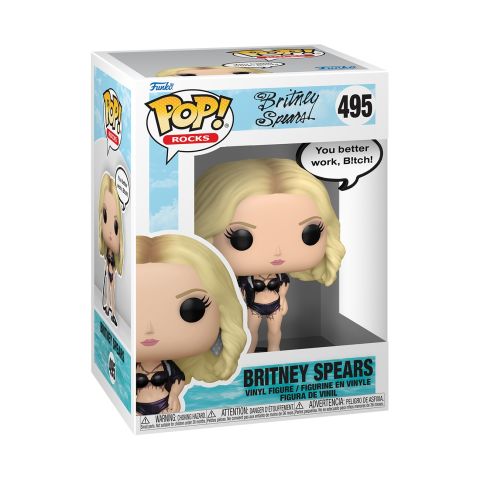 Pop Rocks: Britney Spears (You Better Work, B!tch!) Pop Sayings Figure