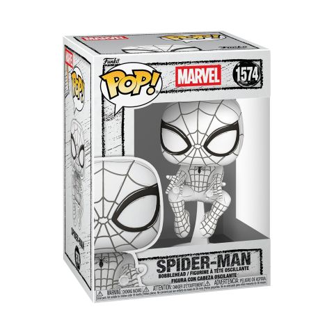 Marvel: Sketched - Spider-Man Pop Figure