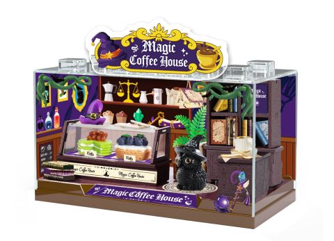 Diorama Box Large - Magic Coffee House Figure