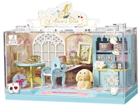 Diorama Box Large - Alice Tea Party Figure