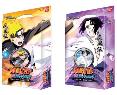 9 cards in a pack NARUTO SHIPPUDEN COLLECTIBLE CARD GAME FORETOLD PROPHECY
