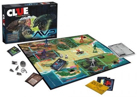 Board Games: Aliens Vs. Predator - Clue Collector's Edition