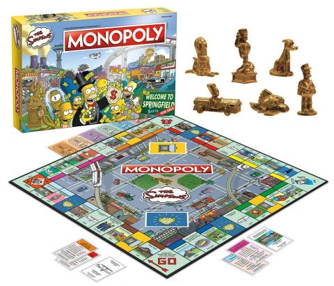 Board Games: Simpsons - Monopoly Collector's Edition