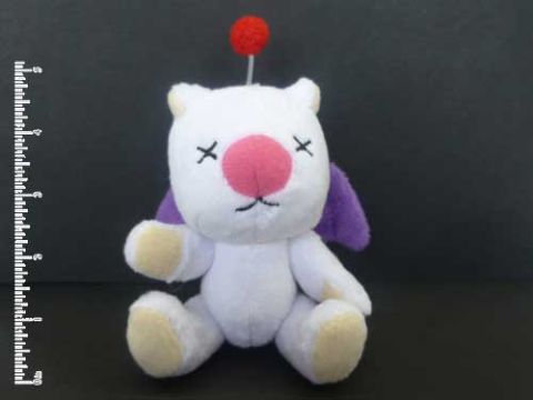 Key Chain: Final Fantasy - Moogle Mini Stuffed Plush Monster