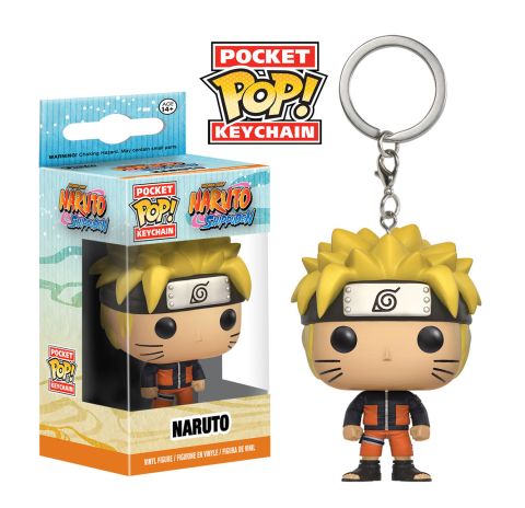Key Chain: Naruto Shippuden - Naruto Pocket Pop Figure