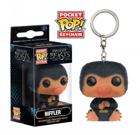 Key Chain: Fantastic Beasts and Where to Find Them - Niffler Pocket Pop Vinyl