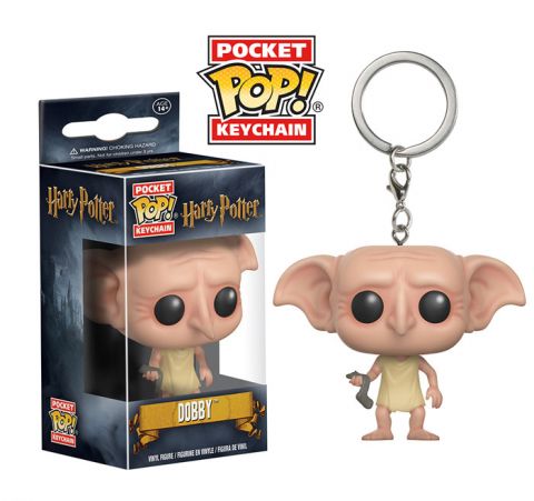 Key Chain: Harry Potter - Dobby Pocket Pop Vinyl