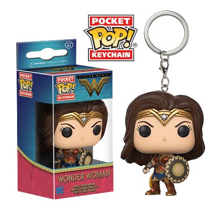Key Chain: Wonder Woman Movie: Wonder Woman Pocket Pop Vinyl